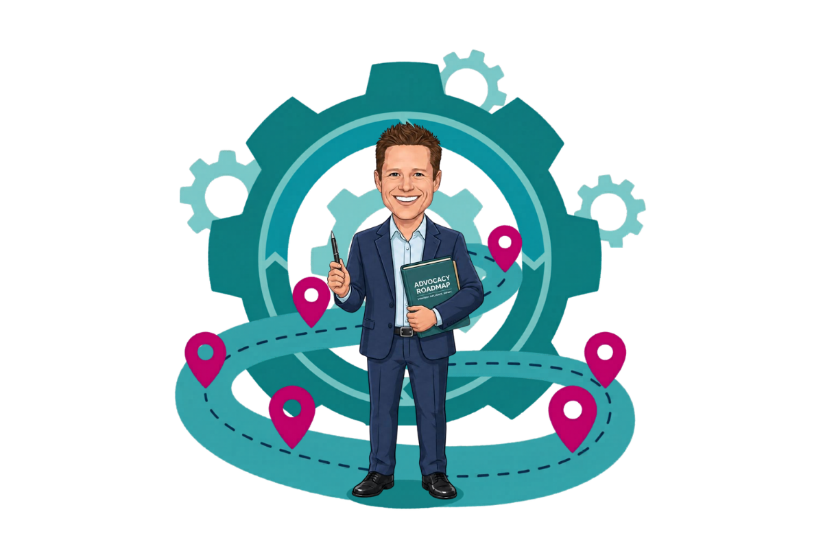 Design and plan an Advocacy Growth Engine by creating an Advocacy Roadmap.